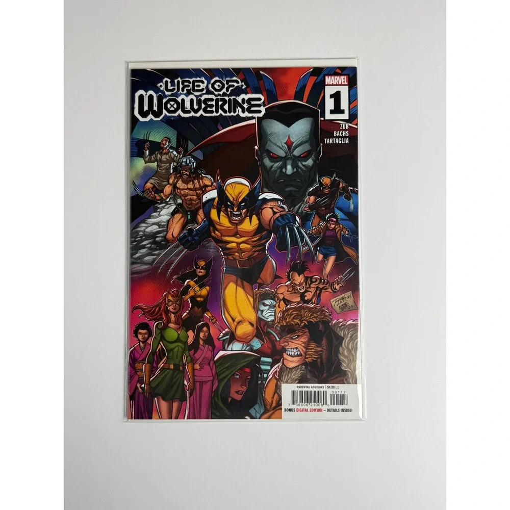 Life of Wolverine 1‎ Marvel Comics 2022 Jim Zub Ramon Bachs Logan X-Men